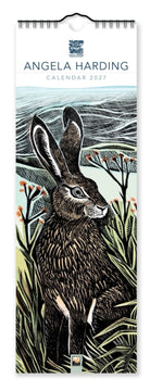 Angela Harding Slim Calendar 2027 (Art Calendar)