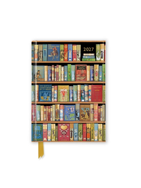 Bodleian Libraries: Bookshelves 2027 Luxury Pocket Diary Planner â€“ Week to View
