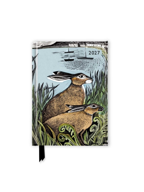 Angela Harding: Rathlin Hares 2027 Luxury Pocket Diary Planner â€“ Week to View