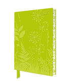 Flower Meadow 2027 Artisan Art Vegan Leather Diary Planner - Page to View with Notes