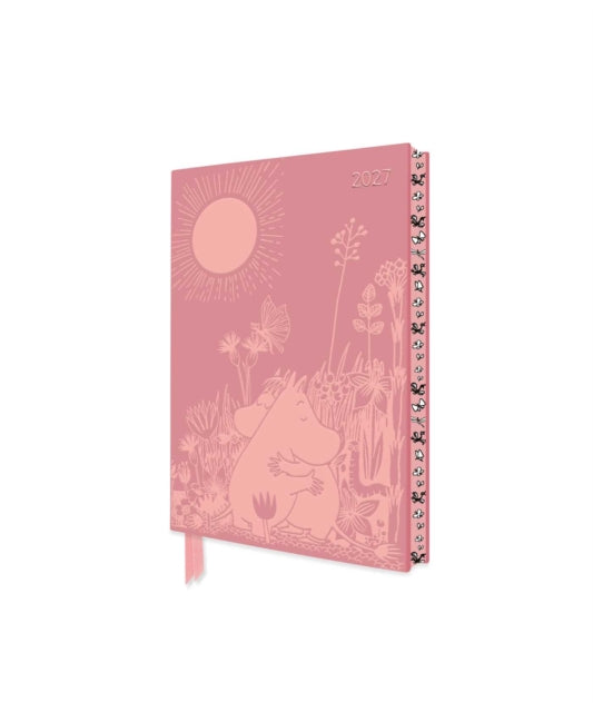 Moomin Love 2027 Pocket Artisan Art Vegan Leather Diary â€“ Week to View