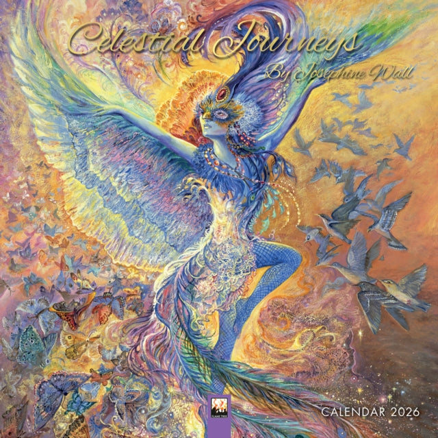 Celestial Journeys by Josephine Wall Wall Calendar 2026 (Art Calendar) - 9781835623169