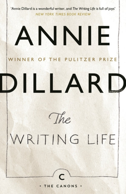 The Writing Life by Annie Dillard, book cover
