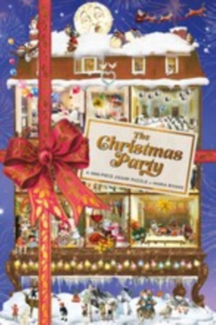 The Christmas Party : A 1000-Piece Jigsaw Puzzle by Maria Rivans - 9781837760800