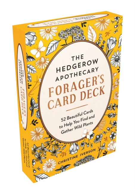 The Hedgerow Apothecary Forager's Card Deck : 52 Beautiful Identification Cards and Booklet to Help You Find and Gather Wild Plants - 9781837994847