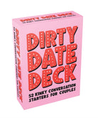 Dirty Date Deck : 52 Kinky Conversation Starters and Booklet for Couples - 9781837995189