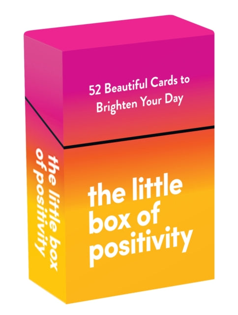 The Little Box of Positivity : 52 Beautiful Cards to Brighten Your Day - 9781837996391