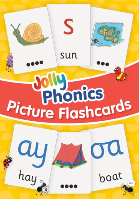 Jolly Phonics Picture Flash Cards : in Precursive Letters - 9781844144334
