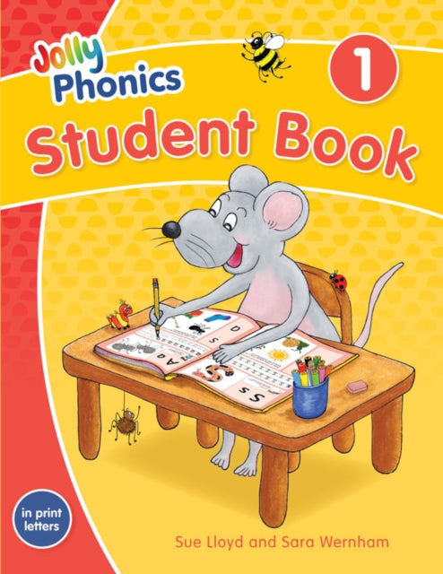 Jolly Phonics Student Book 1 : in Print Letters (American English Edition) - 9781844147229