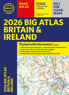 2026 Philip's Big Road Atlas of Britain & Ireland : (A3 Paperback) - 9781849077149