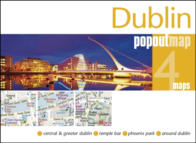Dublin PopOut Map - 9781910218907