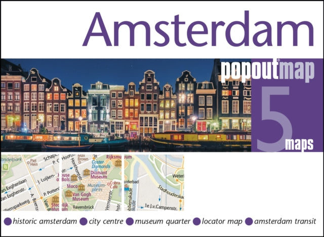 Amsterdam PopOut Map - 9781910218914