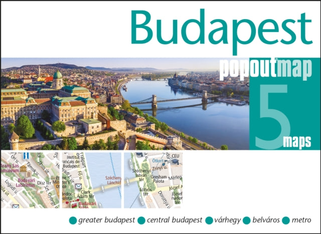 Budapest PopOut Map - 9781914515699