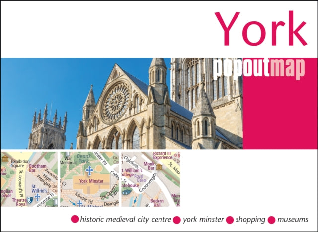 York PopOut Map : Pocket size, pop up city map of York - 9781914515873