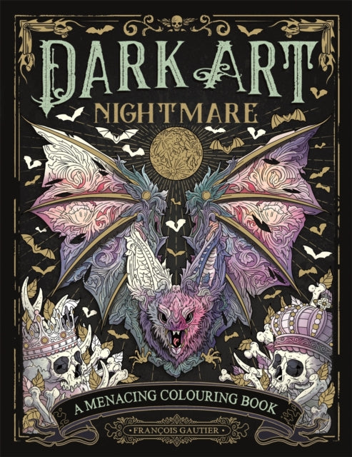 Dark Art Nightmare : A Menacing Colouring Book - 9781915751065