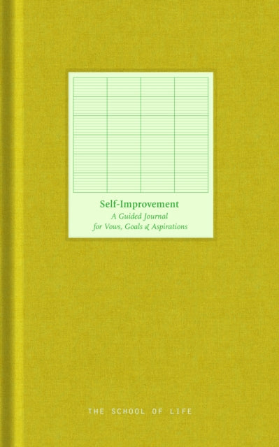 Self-Improvement Journal : A guided journal for vows, goals, and aspirations - 9781916753204
