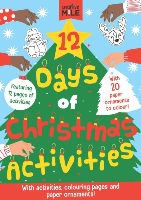 12 Days of Christmas Activity Book - 9781923091672