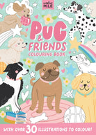 Pug and Friends Coloring Book - 9781923286122