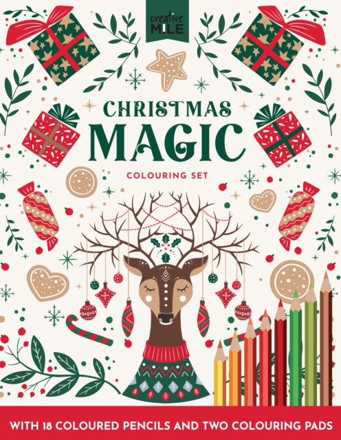 Christmas Magic Adult Colouring Set - 9781923457041