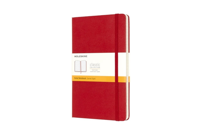 Moleskine Large Ruled Hardcover Notebook Scarlet Red - 9788862930048