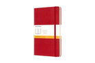 Moleskine Large Ruled Hardcover Notebook Scarlet Red - 9788862930048