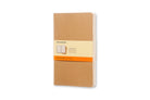 Moleskine Ruled Cahier L - Kraft Cover (3 Set) - 9788883704987