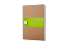 Moleskine Plain Cahier Xl - Kraft Cover (3 Set) - 9788883705069