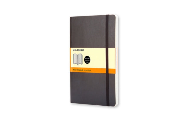 Moleskine Soft Large Ruled Notebook Black - 9788883707162