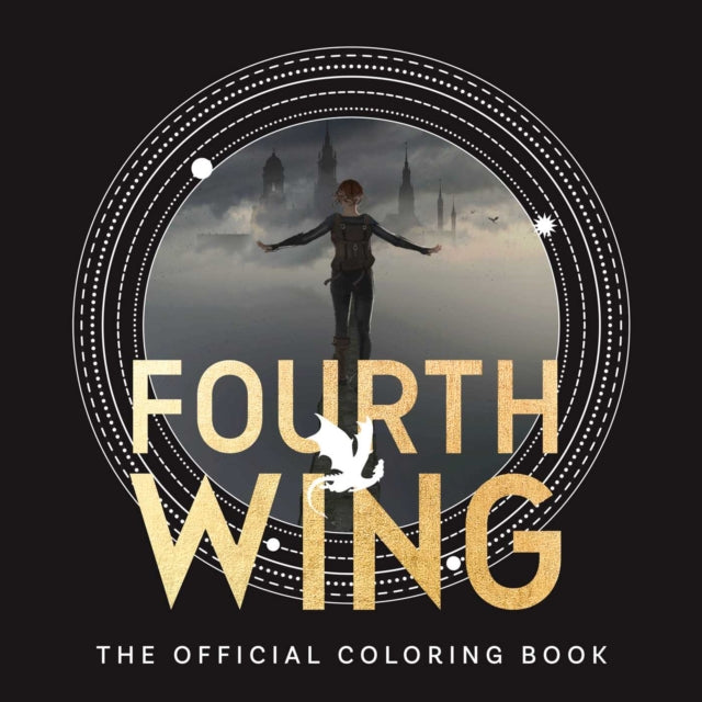 Fourth Wing: The Official Coloring Book - 9798881604165