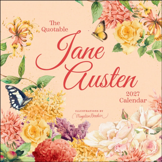 The Quotable Jane Austen 2027 Wall Calendar