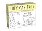 They Can Talk Comics 2027 Day-to-Day Calendar : What's in the Jacket?!