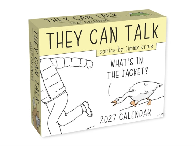 They Can Talk Comics 2027 Day-to-Day Calendar : What's in the Jacket?!