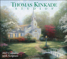 Thomas Kinkade StudiosÂ® 2027 Deluxe Wall Calendar with Scripture