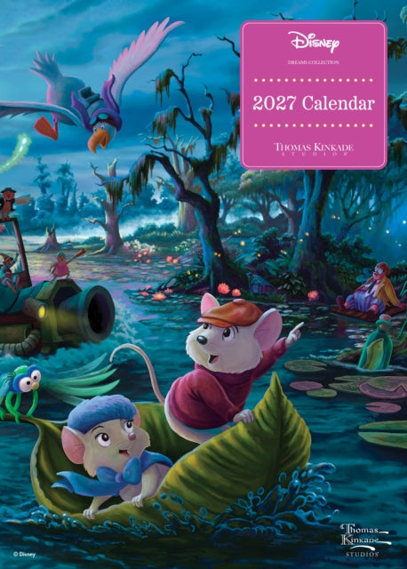 Disney Dreams by Thomas Kinkade Studios 2027 Monthly/Weekly Engagement Calendar