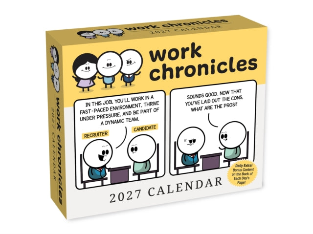 Work Chronicles 2027 Day-to-Day Calendar