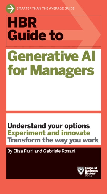 HBR Guide to Generative AI for Managers - 9798892790475